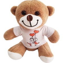 Sevimli Tişörtlü Peluş Ayicik