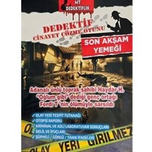 Son Akşam Yemeği   Dedektif Cinayet Çözme Oyunu