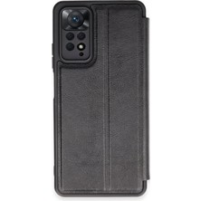 Xiaomi Redmi Note 12 Pro 4g Kılıf Flip Cover - Siyah - BRF16785-1027