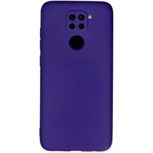 Xiaomi Redmi Note 9 Kılıf Nano Içi Kadife Silikon - Mor - BRF18504-3188