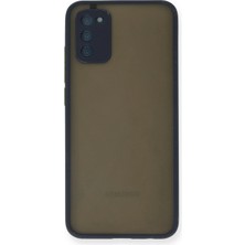 Samsung Galaxy A02S Kılıf Montreal Silikon Kapak - Lacivert - BRF16298-8958