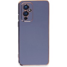 One Plus 9 Kılıf Volet Silikon - Mavi - BRF16991-2813