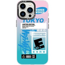 iPhone 14 Pro Max Kılıf Estoril Desenli Kapak - Estoril - 1 - BRF15898-8791