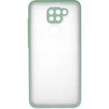 Xiaomi Redmi Note 9 Kılıf Montreal Silikon Kapak - Turkuaz - BRF11547-7184