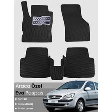 Hyundai Getz (2002-2011) Uyumlu Eva Paspas Tam Set–araca Özel,kolay Montaj,su Geçirmez