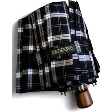 Snotline April Serisi Kadın Şemsiye Otomatik Açılır Manuel Kapanır 90 cm Çap Kapalı 30 cm Çanta Boy