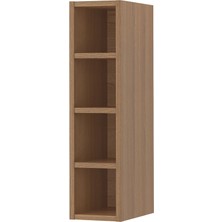 Vadholma Açık Mutfak Dolabı Kahverengi Dişbudak 20 x 37 x 80 Cm