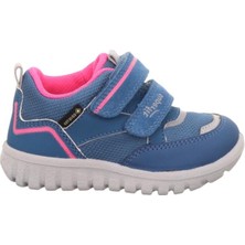 Superfıt Sport7 Mini Medium Gore-Tex Kız Cırtlı Spor Ayakkabı 1-006200-2 (27-30)