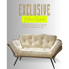 Mekanizmalı Yataklı Ikili Kanepe | Premium Katlanır Çekyat Koltuk | Modern & Fonksiyonel Tasarım | Konforlu Açılır Kollar