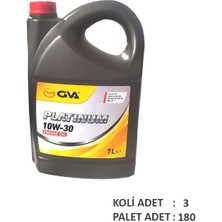Gva 9920226 - Motor Yağı 10W30 7 Lt Platınum Tam Sentetik Apı Sl/cf
