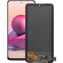 Xiaomi Uyumlu Redmi Note 10S 4g LCD Ekran Dokunmatik Siyah Çıtasız OLED