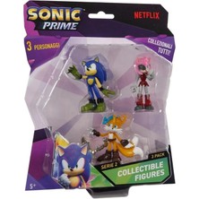 Necotoys SON2220 Sonıc Prıme 3'lü Aksiyon Figür Seti  3+