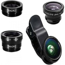 Renkli Balık Gözü Geniş Açı Lens, Yüksek Kalite, Çok Renkli, Geniş Çerçeve, Net Görüntü