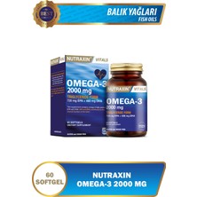 Nutraxin Omega-3 2000 Mg 60 Kapsül