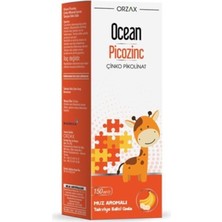 Ocean Çinko Bisglisinat Şurup Muz Aromalı 150 ml