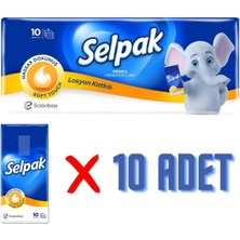 Selpak Mendil Losyonlu 10'lu