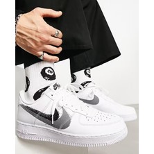 Nike Air Force 1 '07 Leather Unisex Sneaker White Hakiki Deri Günlük Spor Ayakkabı Beyaz