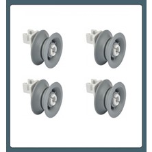 212 Isıtma ve Soğutma Siemens SN55E502TI/22 Uyumlu Bulaşık Makinesi Üst Sepet Tekeri 4 Adet