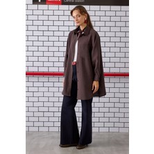 Reglan Kol Basic Gömlek Acı Kahve