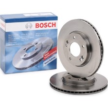 Bosch Fren diski; Ön Takım (2 Adet) Kia Soul 1.6 GDI Hatchback 9/2013 - Devam ediyor 97 kW PS G4FD