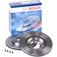 Bosch Fren diski; Ön Takım (2 Adet) PEUGEOT 306 1.9 Dizel 7/1994 - 4/1997 50 kW N3 DJY