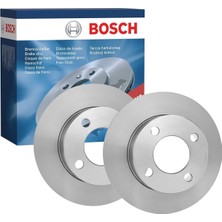 Bosch Fren diski; Ön Takım ( 2 adet ) BMW 524 td 9/1983 - 12/1986 85 kW E 28
