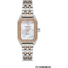Ferrucci FC03563M.03 Rose Gold Gri Köşeli 24 mm Kadın Kol Saati