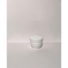 20ML Mat Beyaz Krem Kutusu, 50 Adet, Kozmetik ve Boş Kutu, Şık ve Kullanışlı