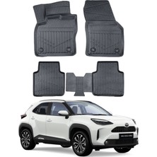 Toyota Yaris Cross 2022- Uyumlu Araca Özel Lüx 4d Paspas