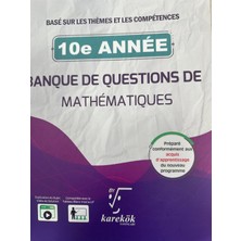 10E Annee Banque De Questıons De Mathematıoques