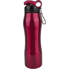Mikro Çelik Matara 750 ml Pembe Renk, Hafif ve BPA İçermeyen Materyal ile Kullanıma Uygun MT-2627