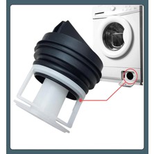 212 Isıtma ve Soğutma Siemens WM08E260TR/10 Uyumlu Çamaşır Makinesi Pompa Filtre Kapağı