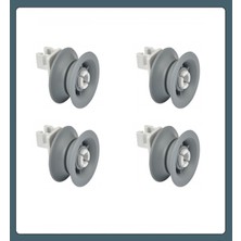 212 Isıtma ve Soğutma Siemens SN26E200EU/32 Uyumlu Bulaşık Makinesi Üst Sepet Tekeri 4 Adet