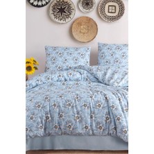 Gökçil Tek Kişilik Nevresim Takımı Mavi