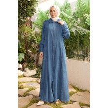 6463-BATTAL Denim Ferace Koyu Mavi