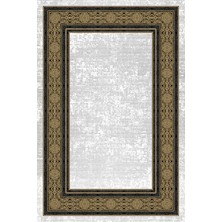 Bazaar Forum Pamuk Taban Dijital Baskı Kaymaz Tüy Dökmeyen Makinada Yıkanabilir Salon Halısı Mutfak Halısı