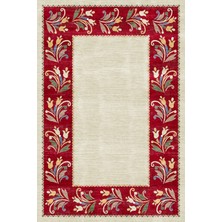 Bazaar Forum Pamuk Taban Dijital Baskı Kaymaz Tüy Dökmeyen Makinada Yıkanabilir Salon Halısı Mutfak Halısı