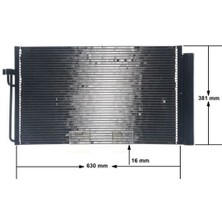 Mahle AC345000S - Klıma Radyatoru Bmw E60 E65 M57 N57 N67