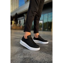 Ariaso Premium Air Taban Erkek Günlük Spor Ayakkabı Siyah Beyaz