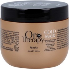 Fanola Oro Therapy Gold Mask 24 Tüm Saçlar Için Aydınlatıcı Maske 300ML