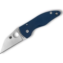Spyderco Microjimbo Cobalt Blue G-10 Cpm SPY27 Plainedge Çakı