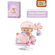 LZ-4301 Loz Pembe Ayı Sallanma Sürüşü 189 Parça Block Oyuncak