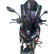 B1 Moto Bajaj Pulsar N 250 Uzun Siperlik Camı 2022-2024 Uyumlu- Füme