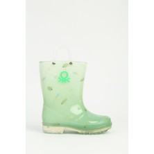 Benetton® | BNI-12016 - Chn-54 Yeşil - Çocuk Çizme