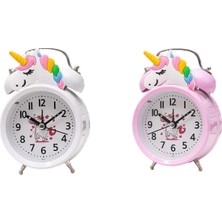 baytoptan Unicorn Tasarımlı Alarmlı Işıklı Masa Saati