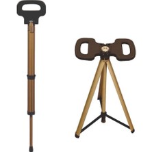baytoptan Katlanabilir Baston Tabure, Walking Stick And Portable Stoo