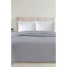 Jülide Çift Kişilik Tek Pike 200X220 cm Gri