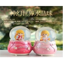 baytoptan Işıklı Müzikli Püskürtmeli Büyük Boy Kar Küresi