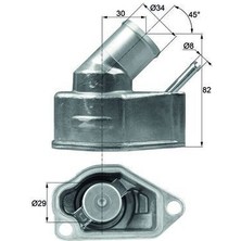 Mahle TI10.92 - Termostat 92C Komple Astra F-G-Vectra A-B J96 2.0 16V-1.8 16V X20XEV-X18XE