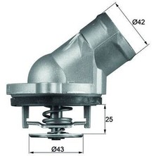 Mahle TI45.87D - Termostat 87 C Mercedes M112 W202 W203 CL203 W210 W211 W220